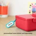 OmieLife Up Bento lunchBox With Thermos And Ice Pack - Cherry Pink - Image 5