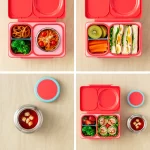 OmieLife Up Bento lunchBox With Thermos And Ice Pack - Cherry Pink - Image 4