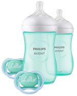 Philips AVENT Natural Baby Bottle with Natural Response Nipple, Baby Gift Set, 1+ Month