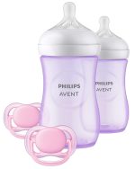 Philips AVENT Natural Baby Bottle with Natural Response Nipple, Baby Gift Set, 1+ Month - Image 3