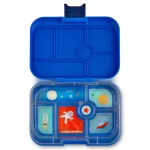 Yumbox Leakproof Bento Lunch Box, Blue- 6 compartment