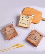 Random Cartoon Pattern Transparent Sandwich Bags