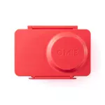 OmieLife Up Bento lunchBox With Thermos And Ice Pack - Cherry Pink