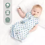 Moon Organic Sleep Sack Pack of 2- Blue/ Elephant - Image 2