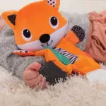 Infantino - Fox Cuddly Teether - الصورة 2