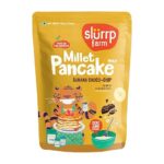 Slurrp Farm Millet Pancake Mix Banana Choco-Chip, 150g.