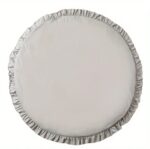 ⁦Cotton Round Lace Mat⁩ - الصورة ⁦2⁩