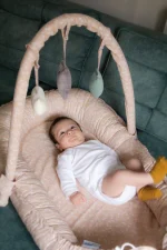 BabyJem Baby Nest Bed with Toys (50cm x 80cm) - Image 5