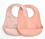 Silicone Bibs- Printed Rainbow, 2pcs. - Image 2