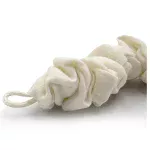 BabyJem, Pacifier Hanger w/ Raw Silk Material - Ivory - Image 2