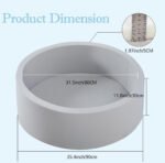 Baby Ball Pit Pool, Soft Memory Sponge (Without Balls) - الصورة 3