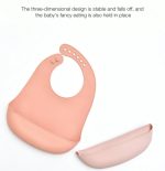 Silicone Bibs- Printed Rainbow, 2pcs. - Image 3