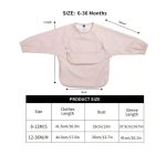 Long Sleeved Bibs - Plain - الصورة 2