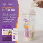 Milkies Breast Milk Storage Bags, Durable & Leak-proof 50pcs. - Image 4