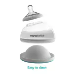 Nanobebe Transition Bottles, Stage 2, 240ml/ 3pack- Grey - Image 3
