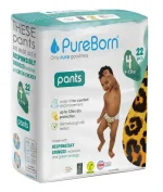 PureBorn, Training Pants Size 4, Single 22pcs. - 9-15kg