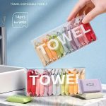 ⁦Travel Disposable Towel, 14pcs. / Pack⁩ - الصورة ⁦2⁩
