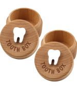 Souvenir Wooden tooth Box (1pc)