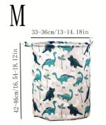 ⁦Baby Foldable Clothing Storage Basket- Dinosaur⁩ - الصورة ⁦2⁩