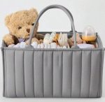Baby Diaper Storage Basket Organizer - الصورة 4