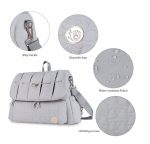 Mother bag with changing board - الصورة 3