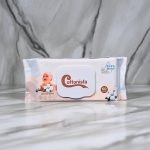 ⁦Cottonista Water Wipes, 1 Pack/ 60 wipes⁩ - الصورة ⁦6⁩