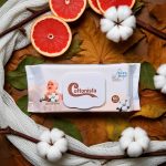 ⁦Cottonista Water Wipes, 1 Pack/ 60 wipes⁩ - الصورة ⁦5⁩