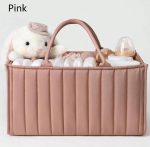 Baby Diaper Storage Basket Organizer - الصورة 8