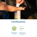 Mustela famille Bio organic Cleansing Gel Hair & Body 400ml - Image 3