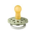 Bibs Boheme Glow in the dark Natural Rubber Latex Pacifier Size 2 (6-18M) 2-Pack - Sage Glow/ Cloud Glow - الصورة 2