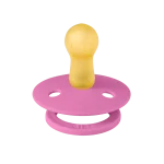 ⁦Bibs Colour Natural Rubber Latex Pacifier Size 1 (0-6M) 2-Pack - Bubble Gum/ Peri⁩ - الصورة ⁦2⁩
