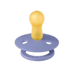 ⁦Bibs Colour Natural Rubber Latex Pacifier Size 1 (0-6M) 2-Pack - Bubble Gum/ Peri⁩ - الصورة ⁦3⁩
