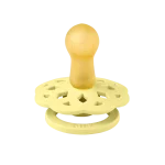 ⁦Bibs Boheme Natural Rubber Latex Pacifier (2-Pack)- White/ Sunshine⁩ - الصورة ⁦2⁩