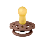 Bibs Boheme Natural Rubber Latex Pacifier (2-Pack) - Woodhuck/ Blush - الصورة 3