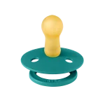 Bibs Colour Natural Rubber Latex Pacifier Size 2 (6-18M) 2-Pack - Taupe/ Scuba - Image 2