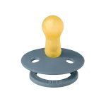 Bibs Colour Natural Rubber Latex Pacifier (4pcs/Pack)- Petrol/Sage/Baby Blue/Iron - Image 3