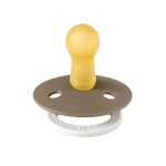 Bibs Colour Glow in the dark Natural Rubber Latex Pacifier Size 2 (6-18M) 2-Pack - Vanilla Glow/ Dark Oak Glow - Image 3