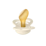 Bibs Couture Natural Rubber Latex Anatomical Nipple Pacifier 2-Pack - Ivory/ Sage - Image 3
