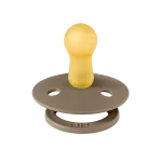 Bibs Colour Natural Rubber Latex Pacifier Size 2 (6-18M) 2-Pack - Dark Oak/ Blush - Image 3