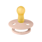 Bibs Colour Natural Rubber Latex Pacifier Size 2 (6-18M) 2-Pack - Dark Oak/ Blush - Image 2