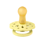 ⁦Bibs Boheme Natural Rubber Latex Pacifier (2-Pack)- White/ Sunshine⁩ - الصورة ⁦2⁩