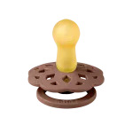 Bibs Boheme Natural Rubber Latex Pacifier (2-Pack) - Woodhuck/ Blush - الصورة 3