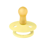 ⁦Bibs Colour Natural Rubber Latex Pacifier Size 1 (0-6M) 2-Pack - Sunshine/ Violet Sky⁩ - الصورة ⁦2⁩