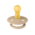 Bibs Colour Natural Rubber Latex Pacifier Size 2 (6-18M) 2-Pack - Taupe/ Scuba - Image 3