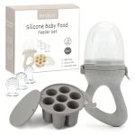 Erduo Silicone Baby Food Feeder Set - Image 4