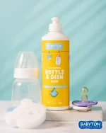 Babyton Natural Care Bottle & Dish Soap, 500ml. - Image 2