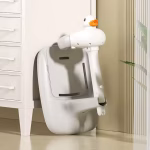 ⁦Adjustable Baby Bath Stand Support- Duck⁩ - الصورة ⁦2⁩