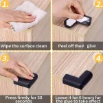 Soft foam Table Corner Protector- 4pcs. - Image 6