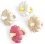 Teether Silicone Baby Pacifier- Flower - Image 6