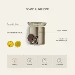 Citron Grand Lunch Box with Food Jar- Ballerina - الصورة 4